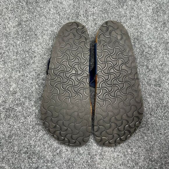 Birkenstock Gizeh Sandals Women's Size 10.5 Blue Birko-Flor Toe Post Flip Flops - Picture 9 of 11